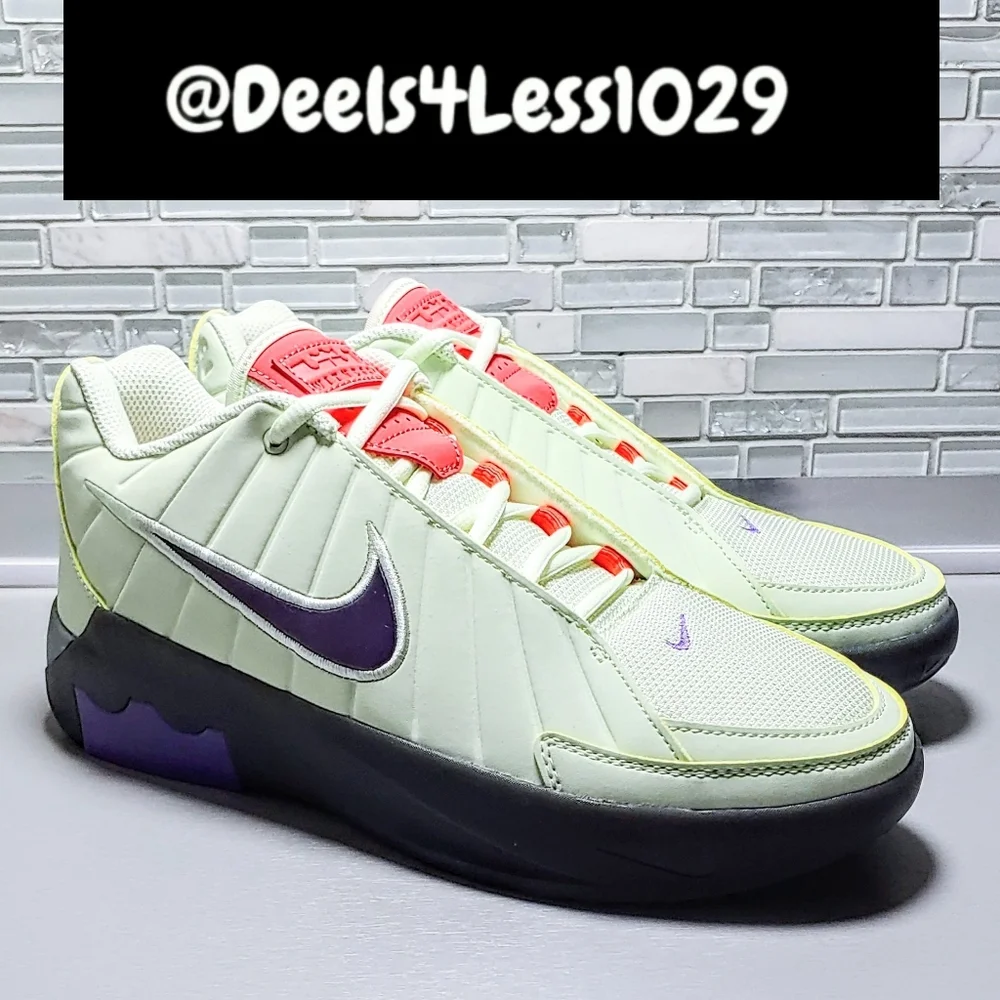 Nike Lebron Witness 9 Kids Volt Tint Black Purple